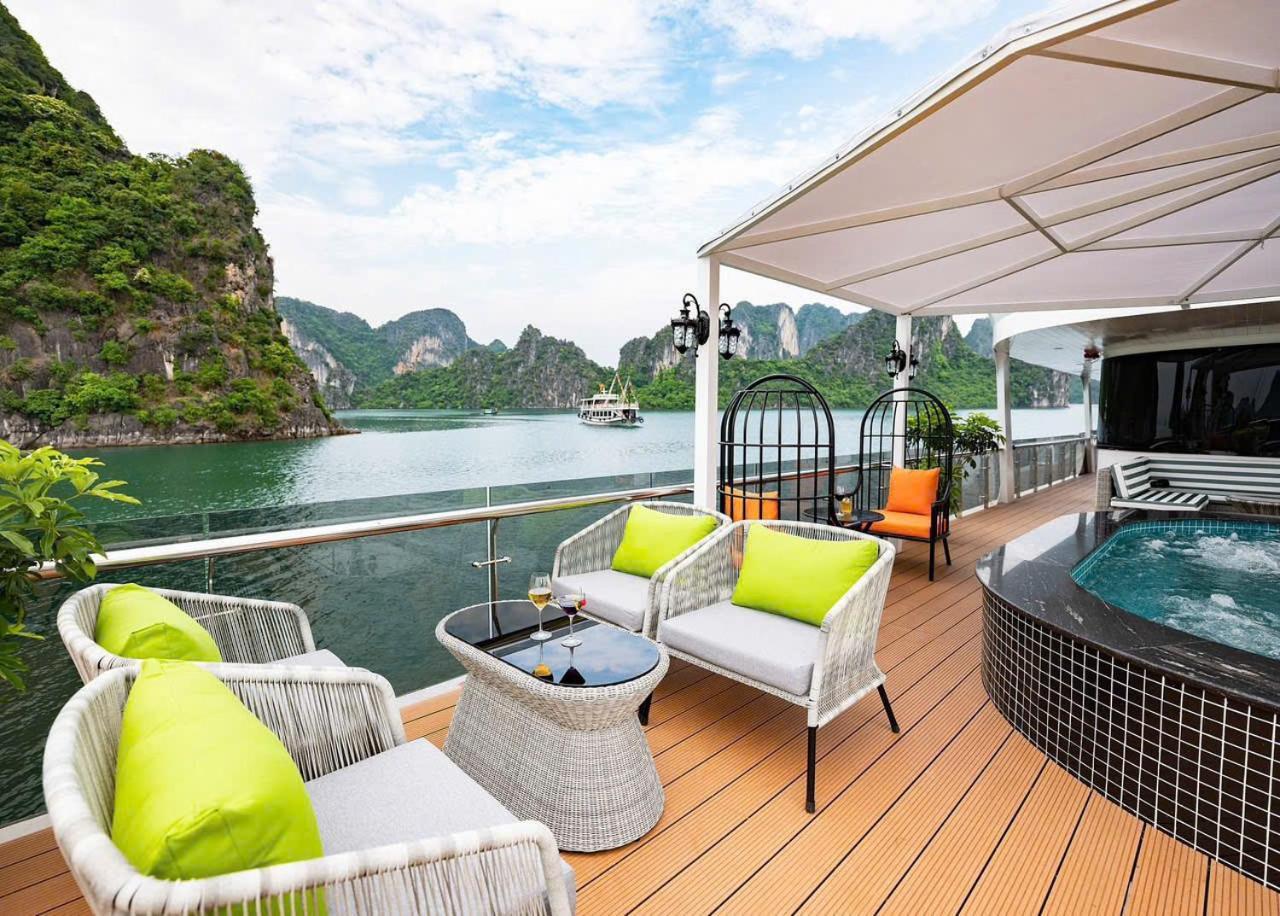 An Duong Hotel Cat Ba Chan Chau Exterior photo